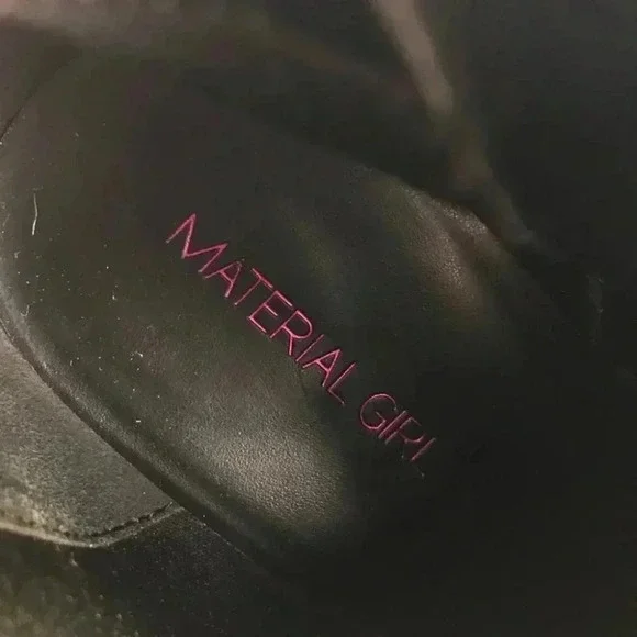 Material Girl Y2K Cyber Core Black Boots • Silver Block Heel • EU 39.5 - Picture 6 of 10